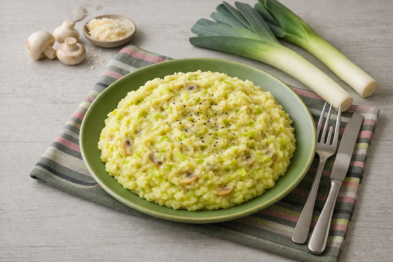 Preistamppot met champignons