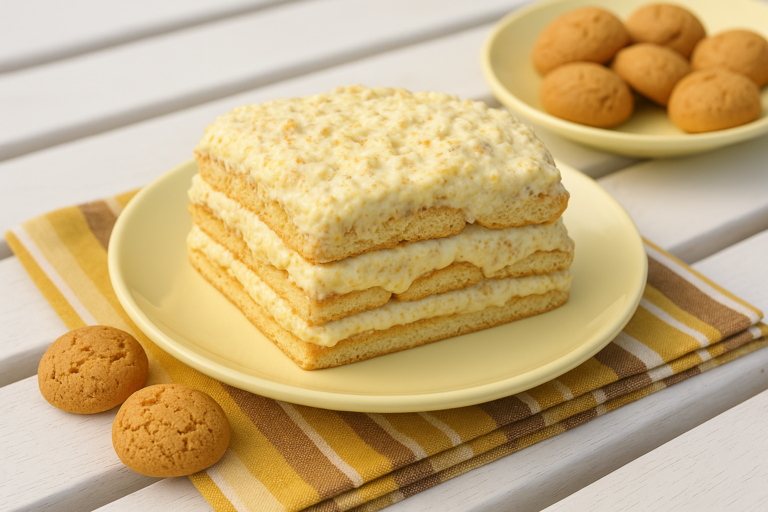 Bitterkoekjes dessert