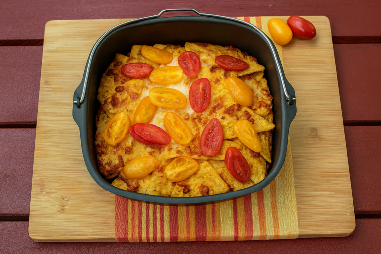 Nachos uit de airfryer