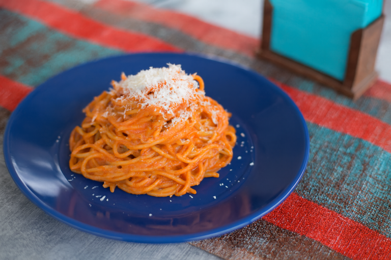 Pastasaus met roomkaas