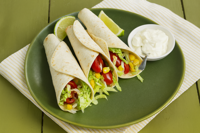 Wraps met eiersalade en sla