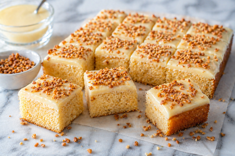 Vanillevla Sheetcake