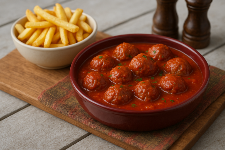 Gehaktballetjes in tomatensaus