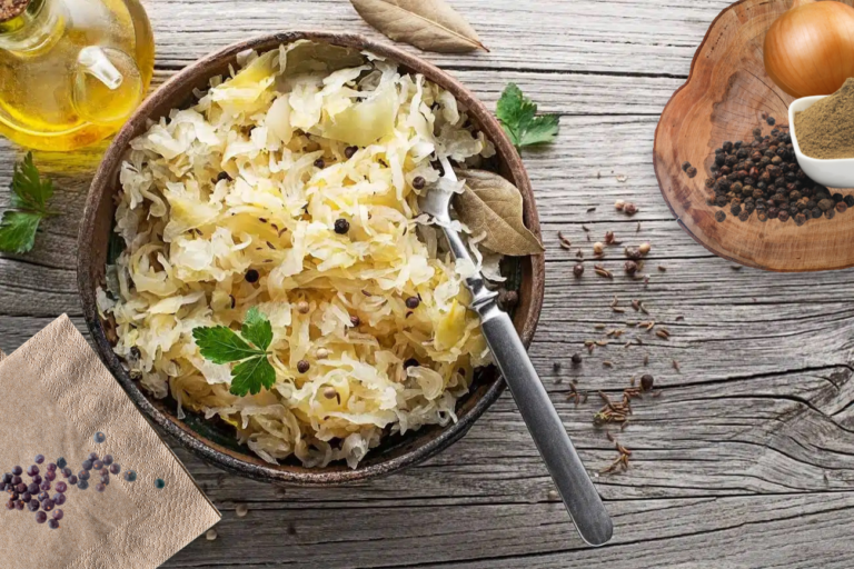 Traditionele Oostenrijkse zuurkool