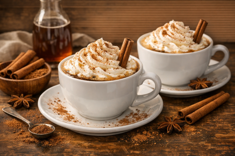 Herfst Kaneelkoffie