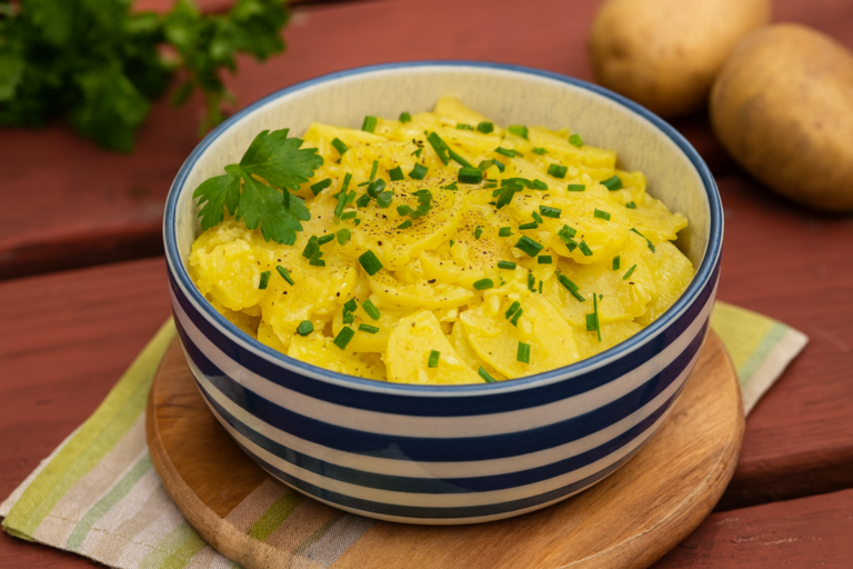Kartoffelsalade Zuid-Duitse stijl