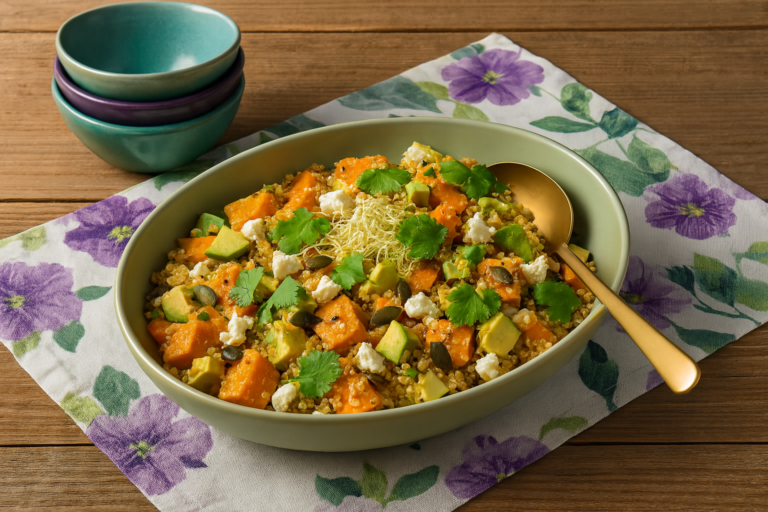 Quinoasalade met avocado