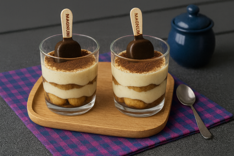 Magnum dessert op een stokje